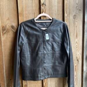 veste cuir IKKS