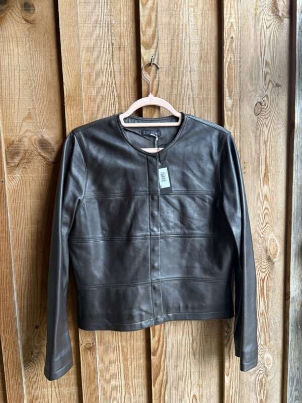 veste cuir IKKS