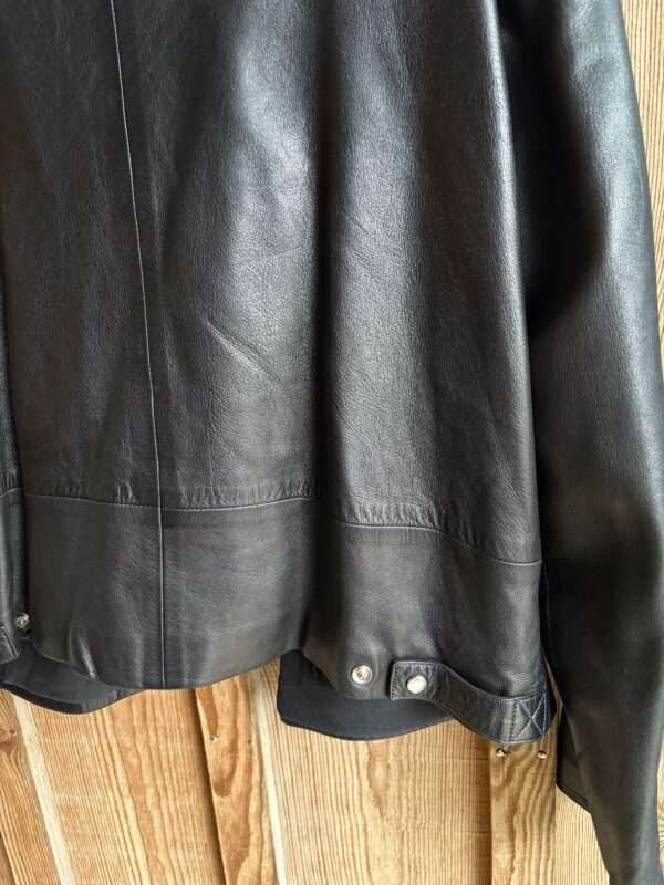 Cardigan cuir Agnès B – Image 4