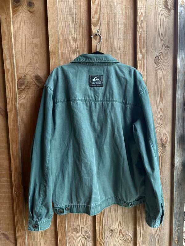 veste Quiksilver verte